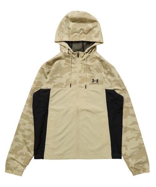 UNDER ARMOUR（アンダーアーマー）の「アンダーアーマー  UAメッシュ ライナー ノベルティ ジャケット（ナイロンジャケット・メンズ・サンドグレー/チャコールグレー・3L/LL/L/M/S）」の10枚目の写真