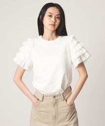 EMMEL REFINES | <EMMEL REFINES>EM ソデフリル プルオーバー(Tシャツ/カットソー)