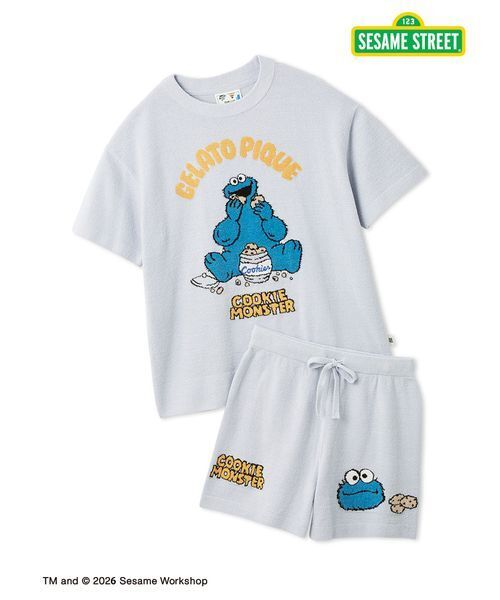 セール】【SESAME STREET】エアリーモコジャガードプルオーバー