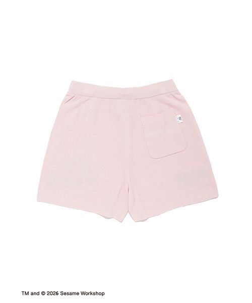 gelato pique（ジェラートピケ）の「【SESAME STREET】エアリーモコジャガードプルオーバー&ショートパンツセット（ルームウェア/パジャマ・レディース・ピンク/イエロー/グレー/ブルー・F）」の11枚目の写真