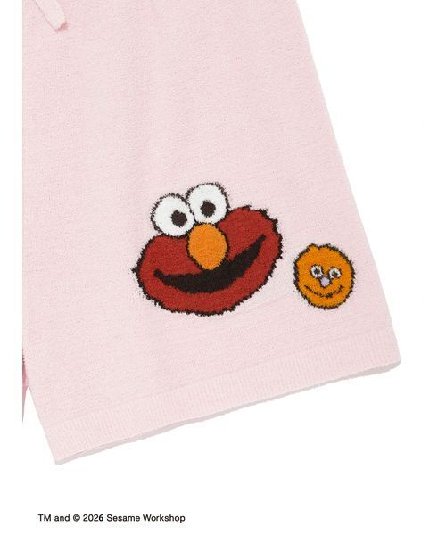 gelato pique（ジェラートピケ）の「【SESAME STREET】エアリーモコジャガードプルオーバー&ショートパンツセット（ルームウェア/パジャマ・レディース・ピンク/イエロー/グレー/ブルー・F）」の13枚目の写真