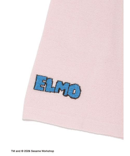 gelato pique（ジェラートピケ）の「【SESAME STREET】エアリーモコジャガードプルオーバー&ショートパンツセット（ルームウェア/パジャマ・レディース・ピンク/イエロー/グレー/ブルー・F）」の14枚目の写真