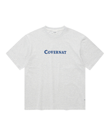 センターロゴTシャツ ヘザーグレー