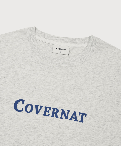 COVERNAT(カバーナット)の「センターロゴTシャツ ヘザーグレー(Tシャツ/カットソー・レディース・その他・SMALL/MEDIUM/LARGE/X-LARGE/XX-LARGE/X-SMALL)」の6枚目の写真