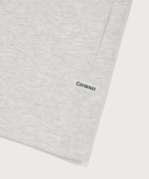 COVERNAT(カバーナット)の「センターロゴTシャツ ヘザーグレー(Tシャツ/カットソー・レディース・その他・SMALL/MEDIUM/LARGE/X-LARGE/XX-LARGE/X-SMALL)」の9枚目の写真