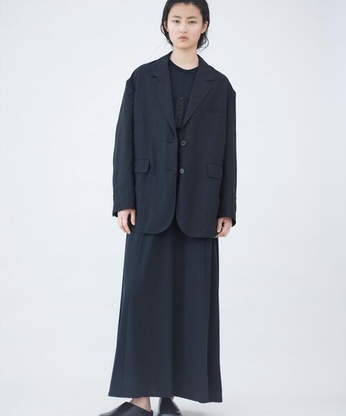 URBAN RESEARCH(アーバンリサーチ)の「new basic OVER WASHED JACKET(その他アウター・レディース・ブラック/ベージュ・38/36)」の3枚目の写真