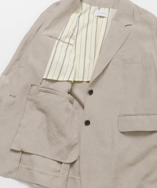 URBAN RESEARCH(アーバンリサーチ)の「new basic OVER WASHED JACKET(その他アウター・レディース・ブラック/ベージュ・38/36)」の7枚目の写真