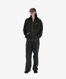 KZM（ケージエム）の「ナッシングミーニングダイン フードパーカー BLACK（パーカー）」