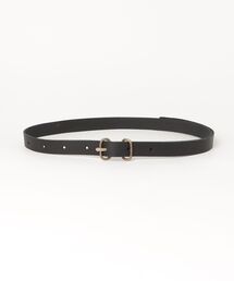 m.a+ / エムエークロス：double oval buckle medium belt：EL1C-GR30[RIP]