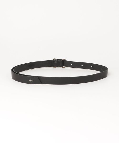m.a+ / エムエークロス：double oval buckle medium belt：EL1C-GR30