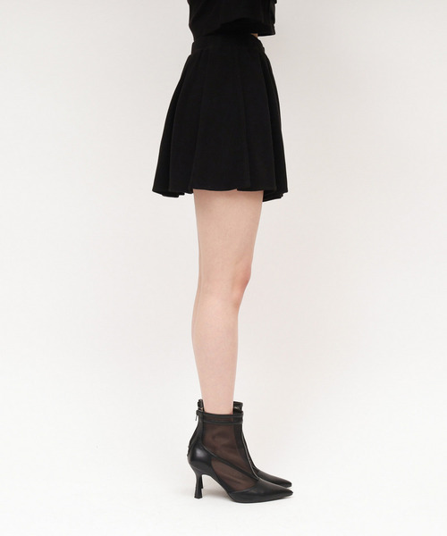 ROYAL PARTY（ロイヤルパーティー）の「プリーツフレアミニスカート（スカート・レディース・ブラック/グレー/オフホワイト・FREE）」の8枚目の写真