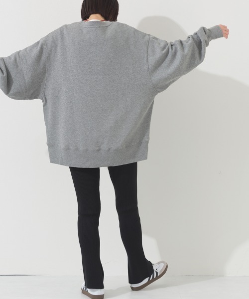 OMNES(オムネス)の「横編みリブレギンスパンツ(その他パンツ・レディース・オートミール/ライトグレー/アイボリー/ブラック・FREE)」の12枚目の写真