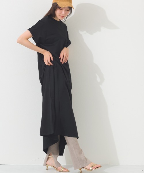 OMNES(オムネス)の「横編みリブレギンスパンツ(その他パンツ・レディース・オートミール/ライトグレー/アイボリー/ブラック・FREE)」の20枚目の写真