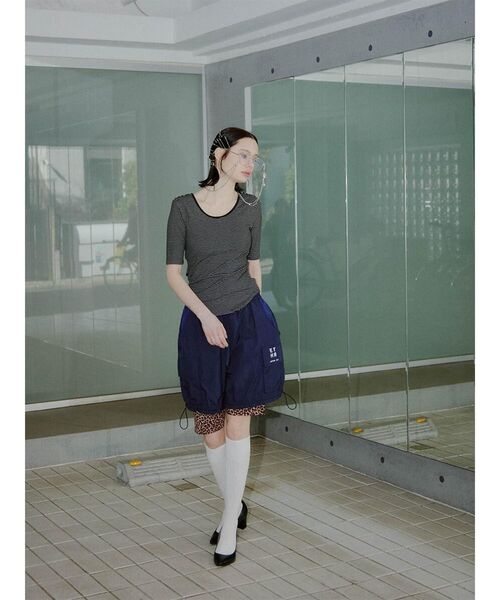 :ETHROF(イーサオブ)の「NYLON DROST SHORTS(その他パンツ・レディース・ネイビー/ロイヤルブルー/ブラック・MEDIUM)」の7枚目の写真