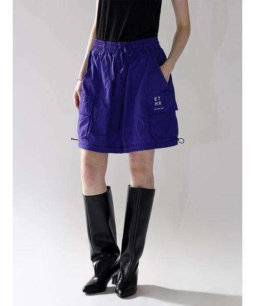 :ETHROF(イーサオブ)の「NYLON DROST SHORTS(その他パンツ・レディース・ネイビー/ロイヤルブルー/ブラック・MEDIUM)」の10枚目の写真