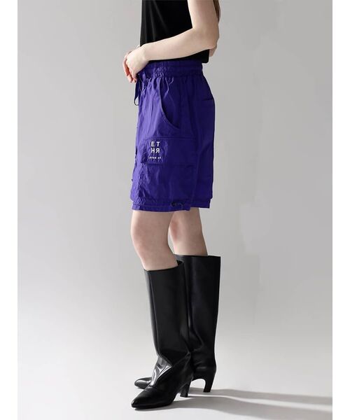 :ETHROF(イーサオブ)の「NYLON DROST SHORTS(その他パンツ・レディース・ネイビー/ロイヤルブルー/ブラック・MEDIUM)」の15枚目の写真