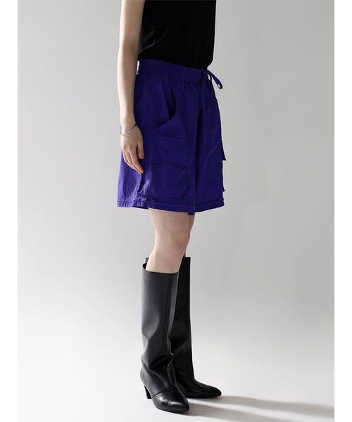:ETHROF(イーサオブ)の「NYLON DROST SHORTS(その他パンツ・レディース・ネイビー/ロイヤルブルー/ブラック・MEDIUM)」の16枚目の写真