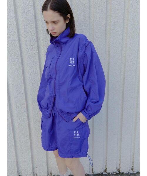 :ETHROF(イーサオブ)の「NYLON DROST SHORTS(その他パンツ・レディース・ネイビー/ロイヤルブルー/ブラック・MEDIUM)」の3枚目の写真