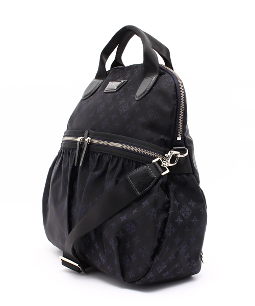 russet for traveller(ラシット フォー トラベラー)の「フロントポケットトートバッグ【Tote】(バックパック/リュック・レディース・ネイビー・FREE)」の2枚目の写真