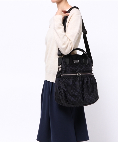 russet for traveller(ラシット フォー トラベラー)の「フロントポケットトートバッグ【Tote】(バックパック/リュック・レディース・ネイビー・FREE)」の5枚目の写真