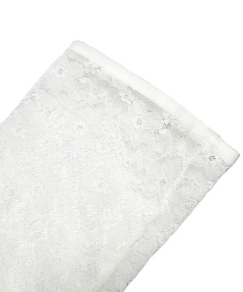 F i.n.t(フィント)の「フラワーレースハイソックス(ソックス/靴下・レディース・オフホワイト・FREE)」の3枚目の写真
