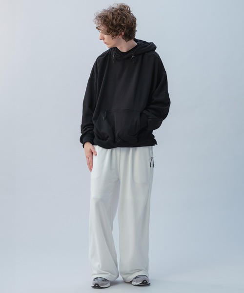 +phenix（プラスフェニックス）の「+phenix(プラスフェニックス) TECH SWEAT HOODIE / テック スウェット フーディー（パーカー・メンズ・ブラック/ホワイト/チャコール・XL/L/M）」の18枚目の写真