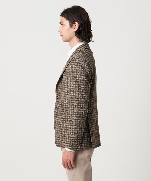TAGLIATORE（タリアトーレ）の「＜TAGLIATORE＞ファンシーチェック シングル 2ボタン テーラードジャケット（テーラードジャケット・メンズ・ブラウン系・50/48/46）」の5枚目の写真