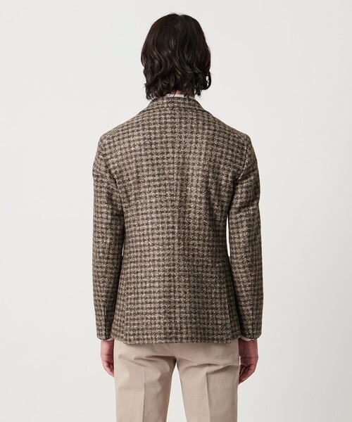 TAGLIATORE（タリアトーレ）の「＜TAGLIATORE＞ファンシーチェック シングル 2ボタン テーラードジャケット（テーラードジャケット・メンズ・ブラウン系・50/48/46）」の6枚目の写真