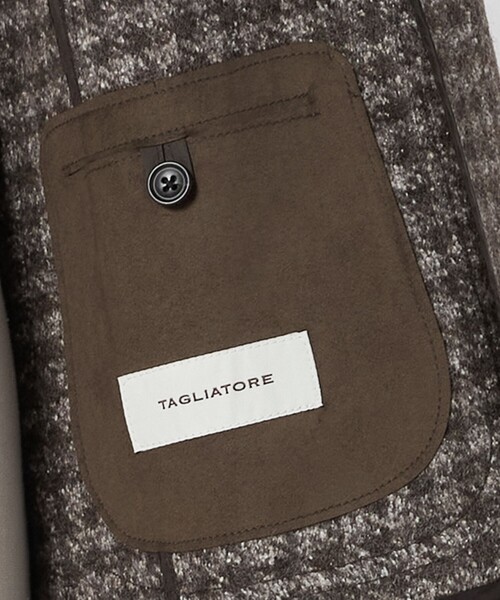 TAGLIATORE（タリアトーレ）の「＜TAGLIATORE＞ファンシーチェック シングル 2ボタン テーラードジャケット（テーラードジャケット・メンズ・ブラウン系・50/48/46）」の13枚目の写真