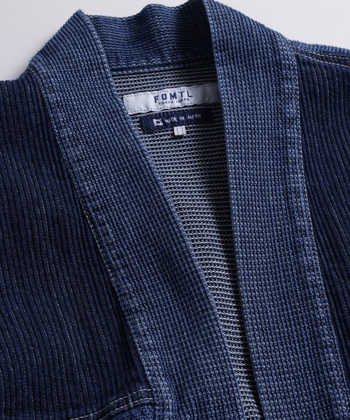 FDMTL（ファンダメンタル）の「FDMTL/ファンダメンタル/HAORI JACKET 3YR WASH（デニムジャケット・メンズ・インディゴブルー・4/3/2）」の4枚目の写真
