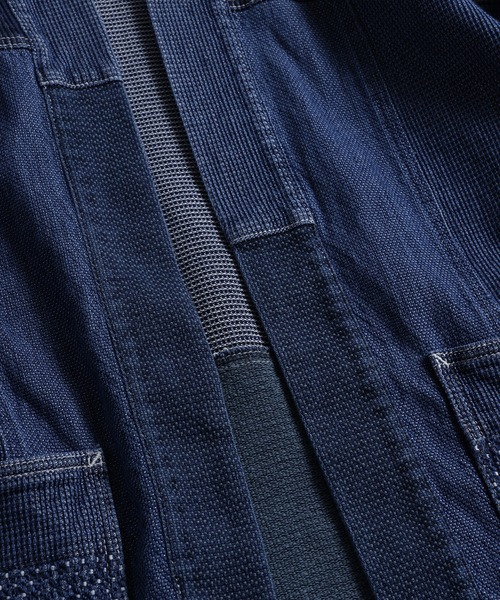 FDMTL（ファンダメンタル）の「FDMTL/ファンダメンタル/HAORI JACKET 3YR WASH（デニムジャケット・メンズ・インディゴブルー・4/3/2）」の5枚目の写真