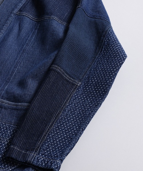 FDMTL（ファンダメンタル）の「FDMTL/ファンダメンタル/HAORI JACKET 3YR WASH（デニムジャケット・メンズ・インディゴブルー・4/3/2）」の7枚目の写真