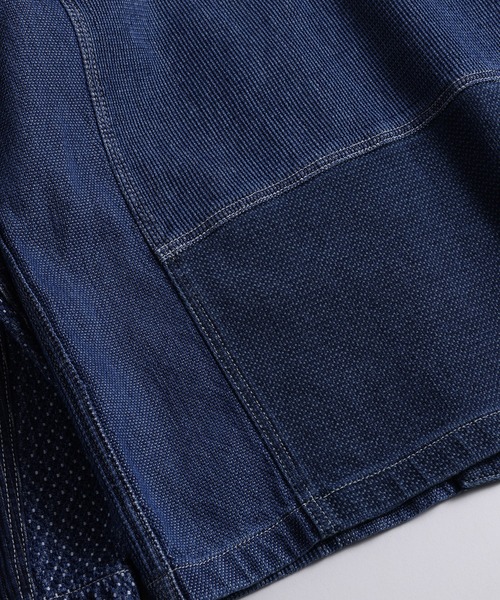 FDMTL（ファンダメンタル）の「FDMTL/ファンダメンタル/HAORI JACKET 3YR WASH（デニムジャケット・メンズ・インディゴブルー・4/3/2）」の8枚目の写真