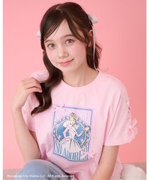 mezzo piano Junior | 【WICKED】レースアップリボンアソートTシャツ(Tシャツ/カットソー)