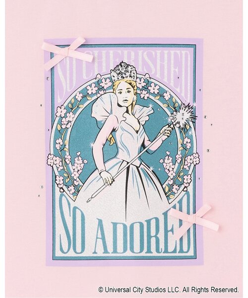 mezzo piano Junior(メゾピアノジュニア)の「【WICKED】レースアップリボンアソートTシャツ(Tシャツ/カットソー・キッズ・ピンク/エメラルド/チャコール・M:150cm/S:140cm/L:160cm)」の15枚目の写真