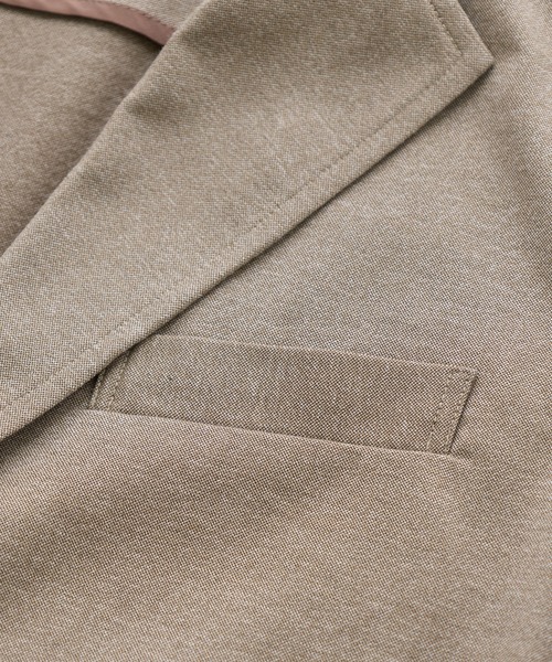 MEN'S BIGI（メンズビギ）の「【COVEROSS W/カバロスダブル】別注 リカバリーセットアップジャケット＜血行促進/抗酸化作用/遠赤外線効果＞（テーラードジャケット・メンズ・ネイビー/ベージュ/チャコールグレー・04/03/02/01）」の16枚目の写真