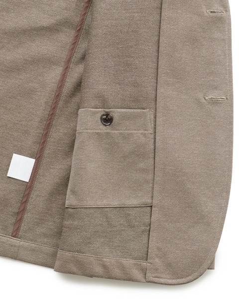 MEN'S BIGI（メンズビギ）の「【COVEROSS W/カバロスダブル】別注 リカバリーセットアップジャケット＜血行促進/抗酸化作用/遠赤外線効果＞（テーラードジャケット・メンズ・ネイビー/ベージュ/チャコールグレー・04/03/02/01）」の21枚目の写真