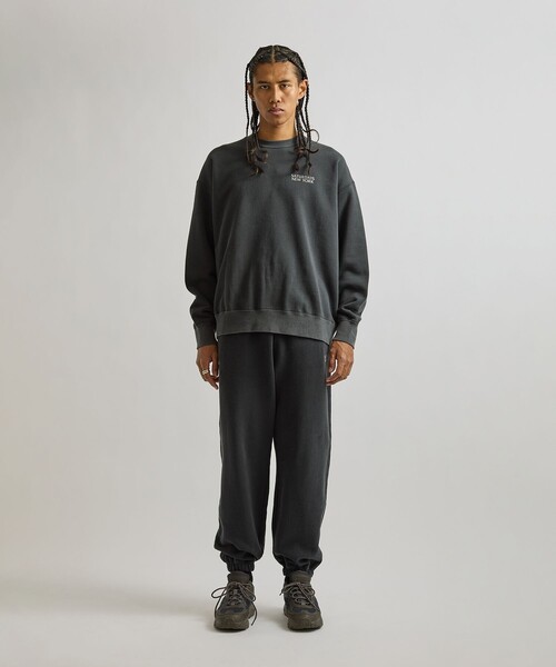 Saturdays NYC(サタデーズ ニューヨークシティ )の「Ari Relaxed Ozone Washed Sweatshirt(スウェット・メンズ・ネイビー/スミクロ・L/S/M/XL)」の7枚目の写真