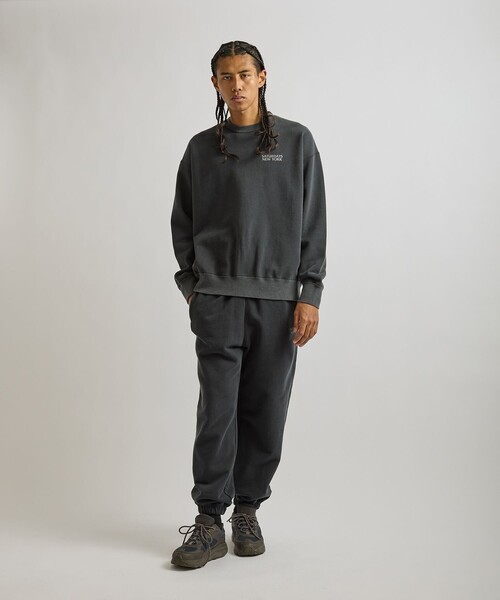 Saturdays NYC(サタデーズ ニューヨークシティ )の「Ari Relaxed Ozone Washed Sweatshirt(スウェット・メンズ・ネイビー/スミクロ・L/S/M/XL)」の13枚目の写真