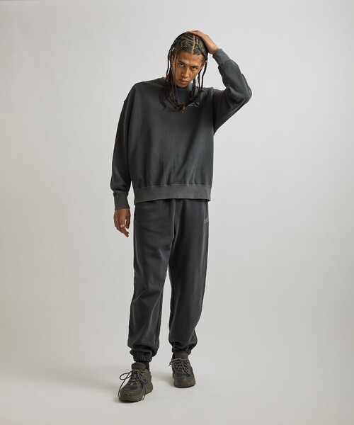 Saturdays NYC(サタデーズ ニューヨークシティ )の「Ari Relaxed Ozone Washed Sweatshirt(スウェット・メンズ・ネイビー/スミクロ・L/S/M/XL)」の14枚目の写真