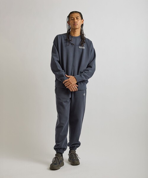 Saturdays NYC(サタデーズ ニューヨークシティ )の「Ari Relaxed Ozone Washed Sweatshirt(スウェット・メンズ・ネイビー/スミクロ・L/S/M/XL)」の16枚目の写真