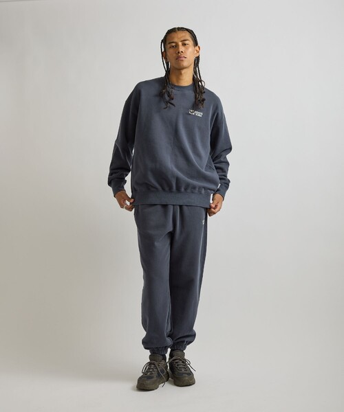 Saturdays NYC(サタデーズ ニューヨークシティ )の「Ari Relaxed Ozone Washed Sweatshirt(スウェット・メンズ・ネイビー/スミクロ・L/S/M/XL)」の17枚目の写真