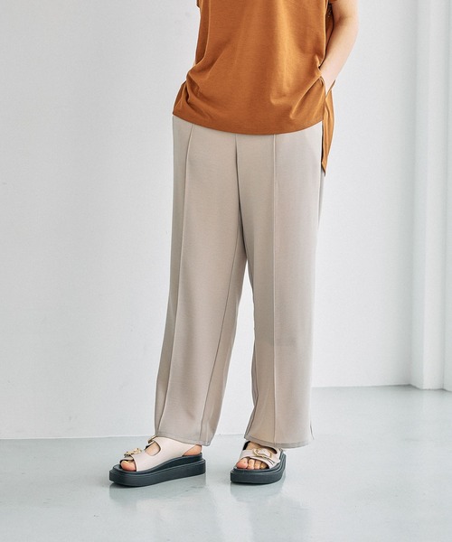 LEPSIM(レプシィム)の「ドロストイージーパンツ 646556(その他パンツ・レディース・ネイビー/ブラック/グレイッシュベージュ/ブラウン系その他・FREE)」の4枚目の写真