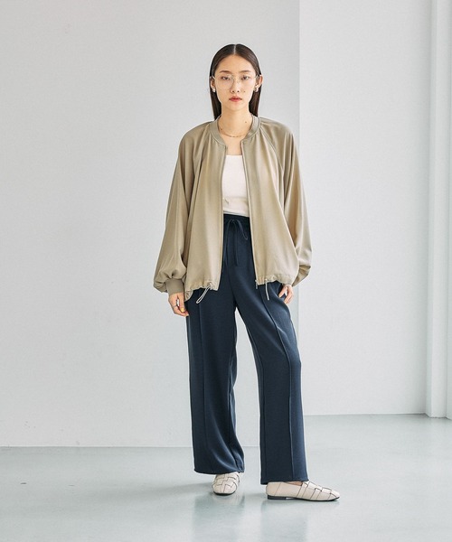 LEPSIM(レプシィム)の「ドロストイージーパンツ 646556(その他パンツ・レディース・ネイビー/ブラック/グレイッシュベージュ/ブラウン系その他・FREE)」の17枚目の写真