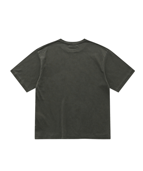 COVERNAT（カバーナット）の「クラックアーチロゴダイングTシャツチャコール（Tシャツ/カットソー・レディース・その他・SMALL/MEDIUM/LARGE/X-LARGE/XX-LARGE/X-SMALL）」の2枚目の写真