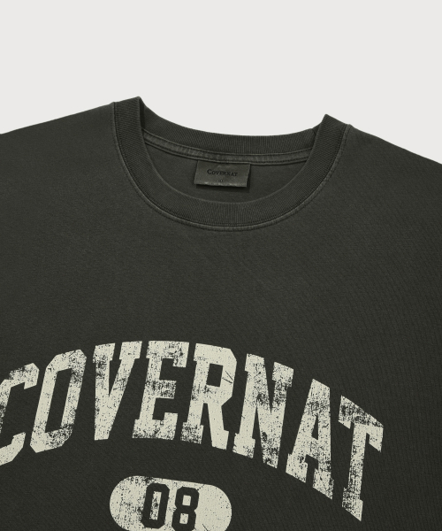 COVERNAT（カバーナット）の「クラックアーチロゴダイングTシャツチャコール（Tシャツ/カットソー・レディース・その他・SMALL/MEDIUM/LARGE/X-LARGE/XX-LARGE/X-SMALL）」の8枚目の写真