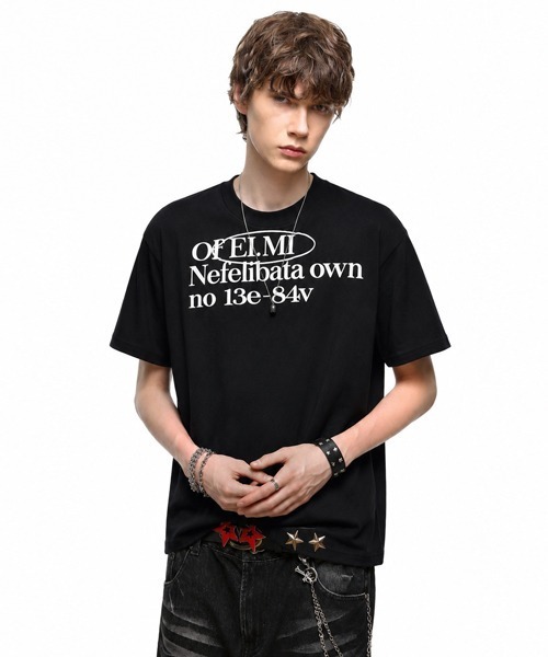Ressaca(レサーカ)の「レタリングロゴプリントTシャツ(Tシャツ/カットソー・メンズ・ホワイト/ネイビー/ブラック・M/L)」の2枚目の写真