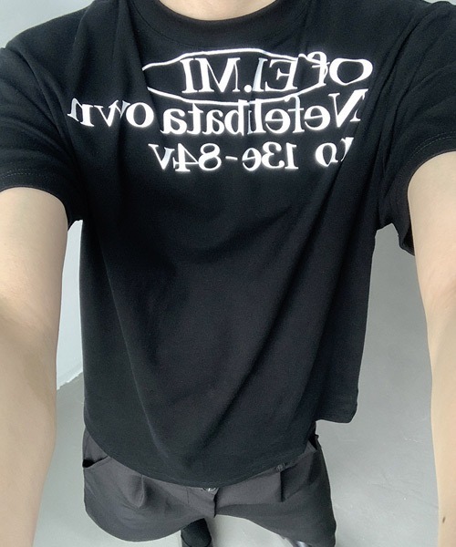 Ressaca(レサーカ)の「レタリングロゴプリントTシャツ(Tシャツ/カットソー・メンズ・ホワイト/ネイビー/ブラック・M/L)」の6枚目の写真