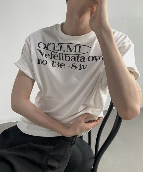 Ressaca(レサーカ)の「レタリングロゴプリントTシャツ(Tシャツ/カットソー・メンズ・ホワイト/ネイビー/ブラック・M/L)」の4枚目の写真