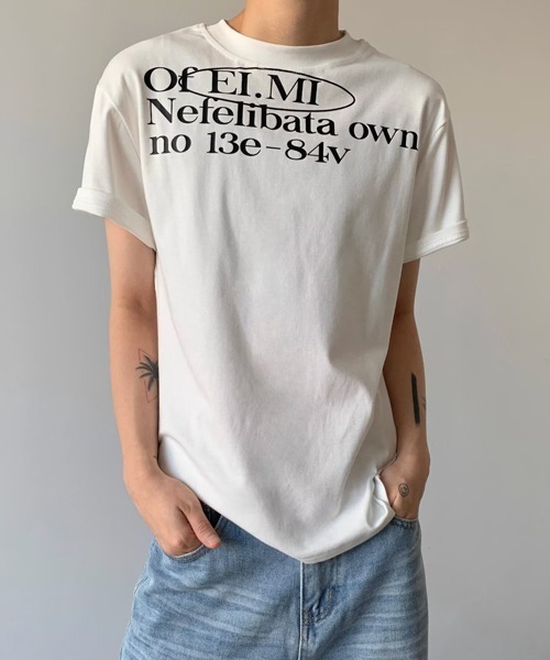 Ressaca(レサーカ)の「レタリングロゴプリントTシャツ(Tシャツ/カットソー・メンズ・ホワイト/ネイビー/ブラック・M/L)」の7枚目の写真